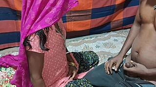 Meri sexy Sali gets anal in pink dress for real village fuck