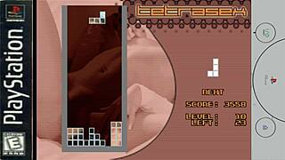 tetrasex playstation 1 game in kitchen