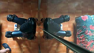 feeling the intense gagging as he fucks my face until cum in mouth