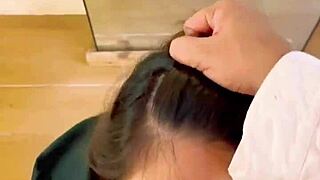 Beautiful amateur cheats with her boss in this homemade video, showing off her cute ass.