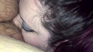 Damn! BBW delivers sloppy handjob with wild energy!