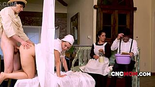 she totally screwed up the butter, but damn that milf ass tho! 🥵