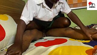 uhh, 18y student in uniform snuck over with hairy pussy durin’ class... pt 1!