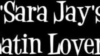 Yo, check out milf Sara Jay in fishnets getting slammed hard by Roberto!