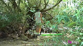 Elena De La Vega Feels The Thrill Of Outdoor Quickies With Guys Bent Over