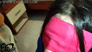 The girl in heels is cumming on her tongue and swallowing