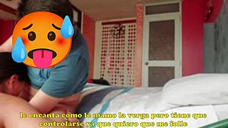 husband sends wife in nurse outfit to get fucked by friend