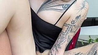 Backstage Blowjob During Anal Toys