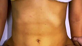 Slutty latina maid bends over for monster cock pov action