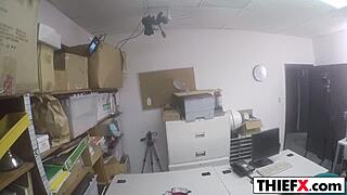 Does the pervert officer fuck her for theft?