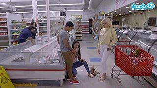 Amateur Teen's Heart Races as She Sucks Big Black Cock and Gets Fucked Passionately in Public Outdoor Setting