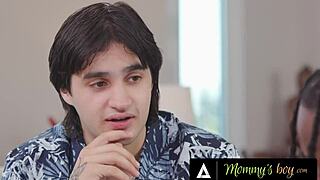 Wow! Perv Teen Creampies Stepmom Rachael Cavalli Right Next to Stepdad!
