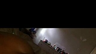 Amateur ebony bends over for big ass pov