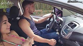 I lure an innocent boy home to bang me hard. SilvanaLee takes control in the car!