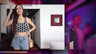 I, uh, creampied that sexy thai model, Johntronx style, bent over and all