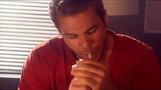 Threesome and double penetration with shayna knight