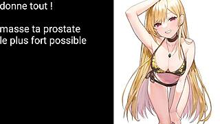 Marin Kitagawa teases with anal play and instructions