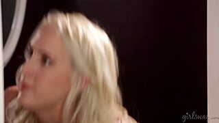 A maid, Jojo Kiss, gets naughty with the wealthy boss, Veronica Vain
