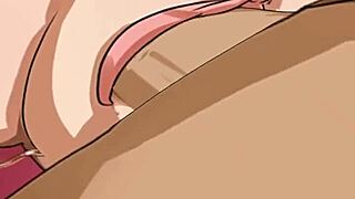 Sweet tits cartoon sex video featuring big cocks and anal action
