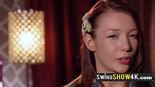 i'm lost in the wild, messy thrill of a naughty swinger orgy.