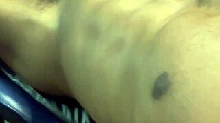 a brazilian amateur with a monster cock enjoys solo masturbation