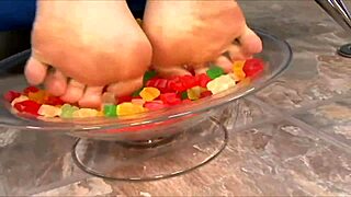 Amateur milf engages in passionate rough activity with feet involved