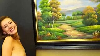 skinny brunettes meredith and jaime lick each others pussies