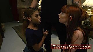 Hardcore mature Alexa Nova dominates Kendall Woods in tight bondage