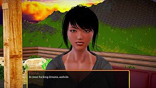 Ny familie 365 med store pupper og rumpe-massasje