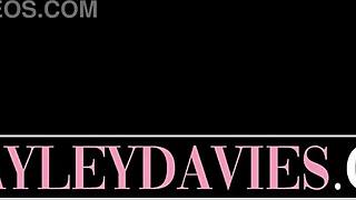 i turned my solo masturbation interview into pov fucking with hayley davies