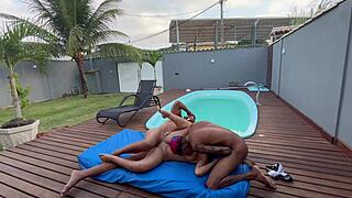 Sexy Latina teen with huge ass drilled hard in raw anal.