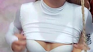 Beautiful Transsexual Blanca Nieves In Crossdressing Scene