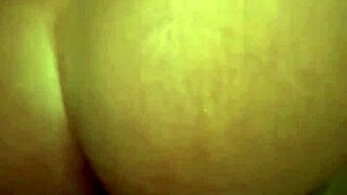 Amateur ebony bends over for big ass pov