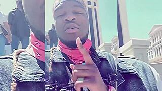 Daddy makes my pussy so wet by cumming on my friend's big ebony booty, oops it's a compilation!