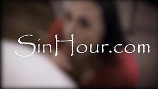 Office orgy with Lexi Lore and rough gangbang action