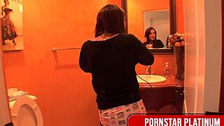 i can't believe how this huge toy slams amy brookes' tight pussy hard!