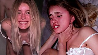 Submissive Teen 18+ Gets Choked And Fucked In POV Missionary And Doggystyle - She Craves Kinky Sex!