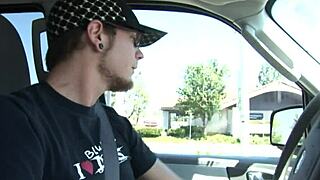 Amina Amore breaks down for deepthroat and gaping in fishnets