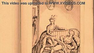 The vintage erotic illustration is a great way to get in the mood
