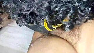 Licking That Hot Desi Indian Bhabhi’s Hairy Pussy