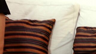 i’m obsessed with feet while fingering my shaved teen pussy!