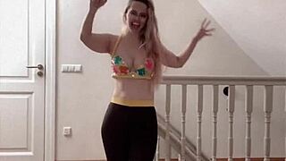 Hey, check this huge belly dancer goddess moving