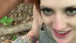 Caught In Forest Begging For Big Dick