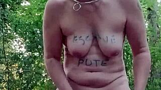 Man, training my slave F in the forest got wild on 08/29/2024! 🌳