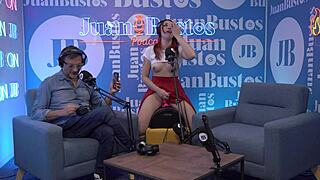 Colombian Pornstar Resists Intense Orgasm On Sybian Before Shibari