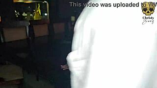 Wild sex night with my American husband ends in bareback creampie. What a quickie!