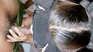 Bebe Girl Gets a 2 Pops Cum in Mouth Cum in Pussy