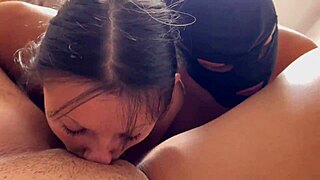 My threesome with two slave girls from POV