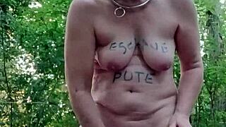 Man, training my slave F in the forest got wild on 08/29/2024! 🌳