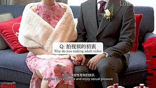 Are We Ready for Our First Hot Sex as a Married Asian Couple? Wedding Night Awaits!